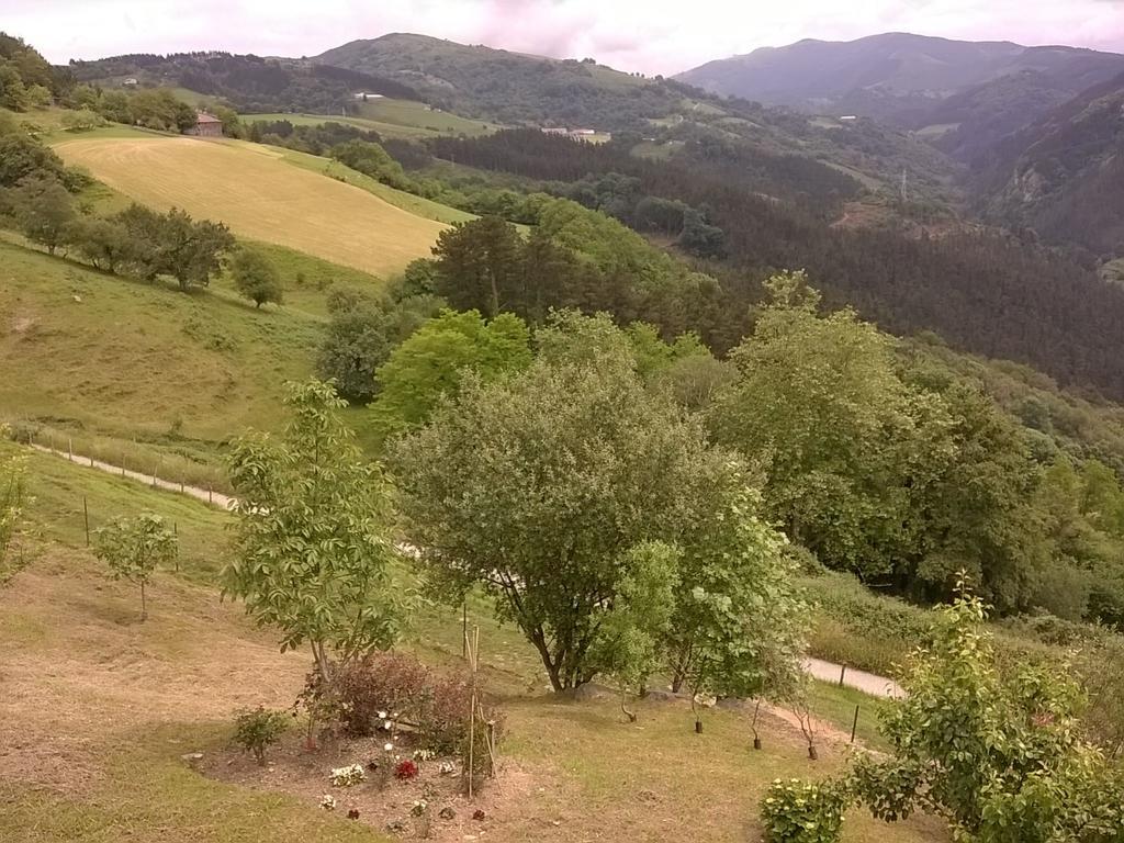 Casa Rural Arbegain Etxea Aizarna Buitenkant foto